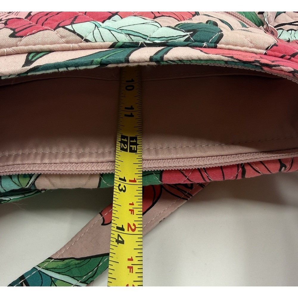 Vera‎ Bradley Quilted Floral Crossbody Shoulder Bag Pink Adjustable Strap NWT - Picture 12 of 14